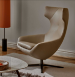 FAUTEUIL CARUZZO Leolux Design Contemporain Caen