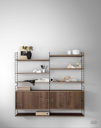 Am�nagement de salon avec String Furniture Design contemporain Caen