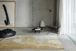 Tapis Hoek Beige Serge Lesage Design contemporain Caen