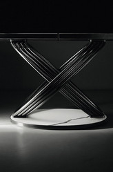 TABLE OVALE FUSION Bontempi Casa Design Contemporain Caen