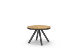 Table ronde extensible PETALO Easyline Desing contemporain Caen
