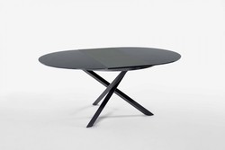 TABLE RONDE AVEC ALLONGE BARONE Bontempi Casa Design Contemporain Caen