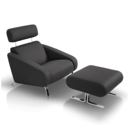 Fauteuil Faubourg Steiner design contemporain Caen