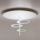 Plafonnier Hula Hoop P3 Blanc ICONE LUCE Design contemporain Caen