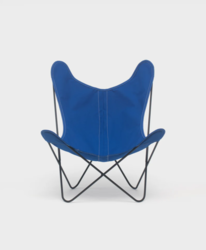 Fauteuil AA Butterfly Toile coloris Ciel