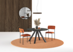 Table ronde Corail Easyline Design contemporain Caen