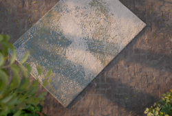 Tapis NIEBLA Amazonite Serge Lesage Design contemporain Caen