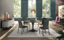 Table Bravo avec allonges Ozzo Design contemporain Caen