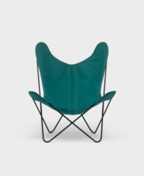 Fauteuil AA Butterfly Toile coloris Canard