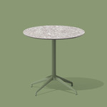 ALIS table bistrot Sovet Italia Design Contemporain Caen