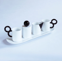 Maniriste Set en version noire, Design contemporain Caen Extranorm