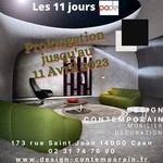 LES 11 JOURS PODE DESIGN CONTEMPORAIN CAEN