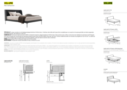 Lit VOLUME Dall Agnese Design contemporain Caen
