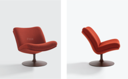 Fauteuil F510 Geoffrey D. Harcourt RDI Artifort Design contemporain Caen  