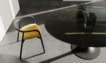 TABLE RONDE FLUTE Design Contemporain Caen
