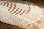 Tapis Gozo Chataigne Serge Lesage Design contemporain Caen