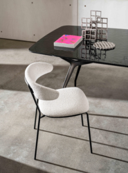 Table repas extensible Arkos shaped Sovet Design contemporain Caen