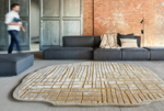 Tapis Kigumi Frne Lesage Design contemporain Caen