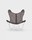 Fauteuil AA Butterfly Tissu Batyline Chocolat Noir Design Contemporain Caen
