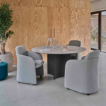 Table ronde CONKA Leolux Design contemporain Caen