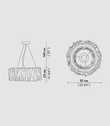 Accordon supsension Slamp Design contemporain Caen