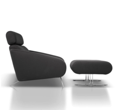 Fauteuil Faubourg Steiner design contemporain Caen