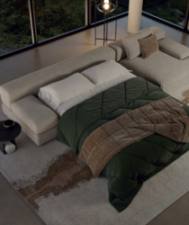 Canap d'angle convertible RUFUS MILANO BEDDING Design contemporain Caen