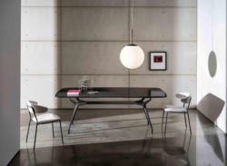 Table repas extensible Arkos shaped Sovet Design contemporain Caen
