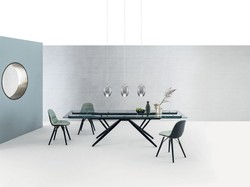 Table repas BRIDGE Bontempi Casa Design contemporain Caen