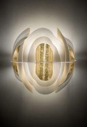 Fiordlys Gold Applique Slamp Design contemporain Caen