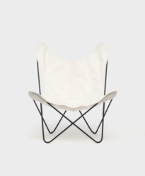 Fauteuil AA Butterfly Toile coloris Ecru
