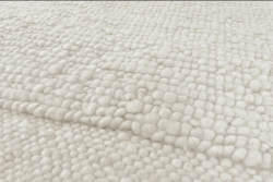 Tapis Cocoon I Blanc Serge Lesage Design contemporain Caen