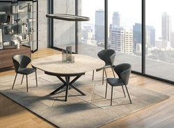 Table Full Moon Easyline Ozzio Design contemporain Caen
