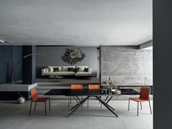 Table repas BRIDGE Bontempi Casa Design contemporain Caen