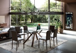 Table MIZAR Esayline by Ozzio Design contemporain Caen