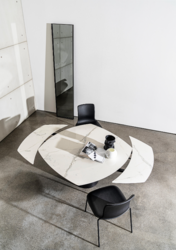 Table Totem extensible Sovet Design contemporain Caen