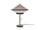 Lampe  poser Cymbal Forestier Power pink Design Contemporain Caen