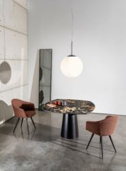 Table Totem extensible Sovet Design contemporain Caen