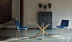 TABLE RONDE BARONE Bontempi Casa Design Contemporain Caen