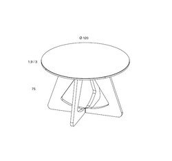 LSD Table repas Mobenia Design Contemporain Caen