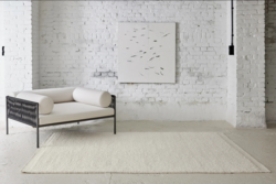 Tapis Cocoon I Blanc Serge Lesage Design contemporain Caen