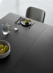 Table carr�e avec allonge Marcopolo Midj Design contemporain Caen