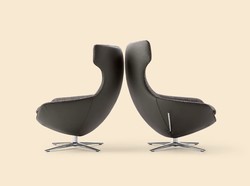 FAUTEUIL CARUZZO Leolux Design Contemporain Caen