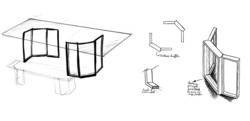 KANT Table Mob�nia Design contemporain Caen