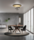 Plafonnier Hula Hoop P3 ICONE LUCE Design contemporain Caen