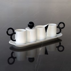 Maniriste Set en version noire, Design contemporain Caen Extranorm