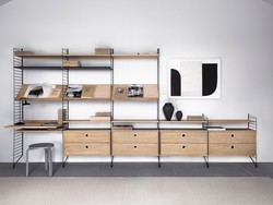 Am�nagement de salon avec String Furniture Design contemporain Caen