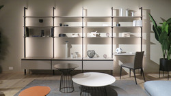 Biblioth�que Bambou Dallagnese Design contemporain Caen