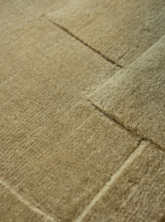 Tapis Bref Kaki Serge Lesage Design contemporain Caen