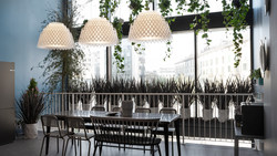 Charlotte Half Suspension slamp design contemporain Caen